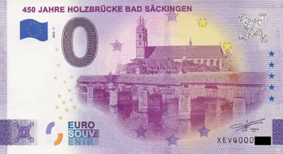 Billet 0€ 450 JAHRE HOLZBRÜCKE BAD SÄCKINGEN