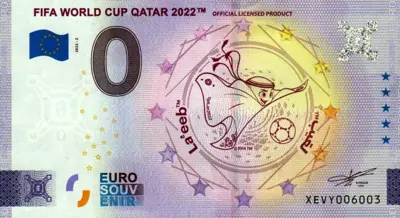 Billet 0€ FIFA WORLD CUP QATAR 2022™OFFICIEL LICENSED PRODUCY