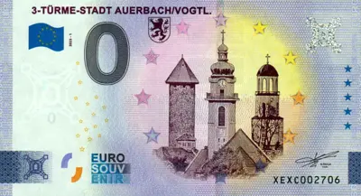 Billet 0€ 3-TÜRME-STADT AUERBACHVOGTL.