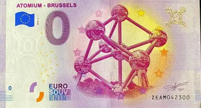 Billet 0€ ATOMIUM - BRUSSELS