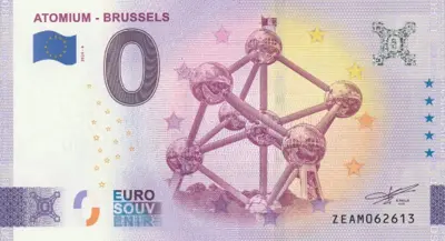 Billet 0€ ATOMIUM - BRUSSELS