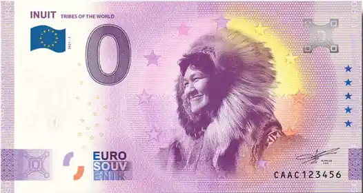 Billet 0€ INUIT TRIBES OF THE WORLD
