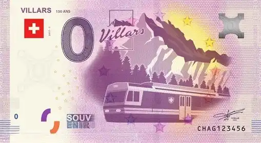 Billet 0€ VILLARS 150 ANS