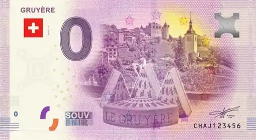 Billet 0€ GRUYÈRES