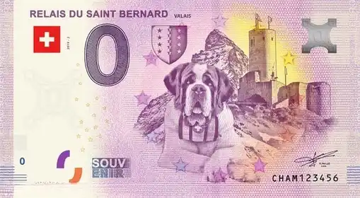 Billet 0€ RELAIS DU SAINT BERNARD VALAIS