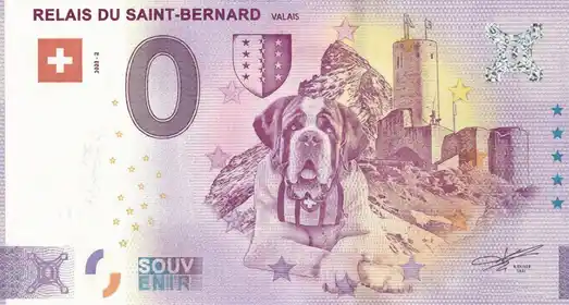 Billet 0€ RELAIS DU SAINT BERNARD VALAIS