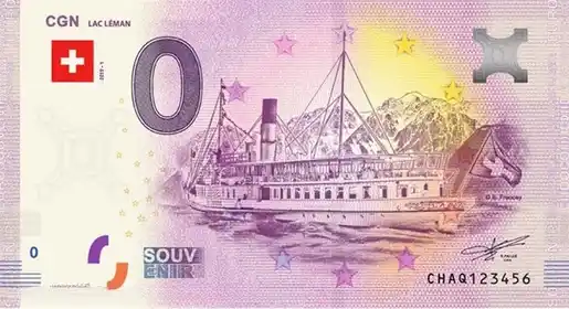 Billet 0€ CGN LAC LÉMAN