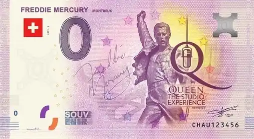 Billet 0€ FREDDIE MERCURY - MONTREUX