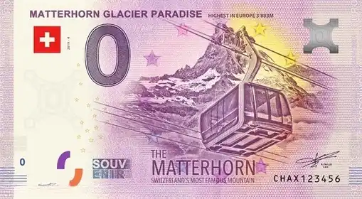 Billet 0€ MATTERHORN GLACIER PARADISE HIGHEST IN EUROPE 3'883M