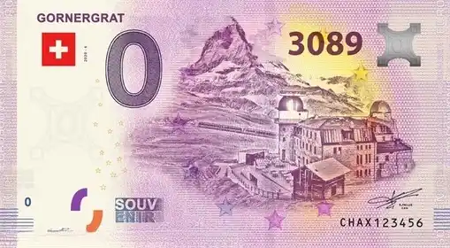 Billet 0€ GORNERGRAT 3089