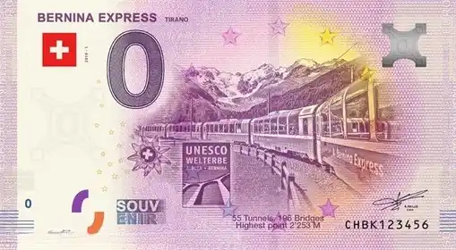 Billet 0€ BERNINA EXPRESS TIRANO