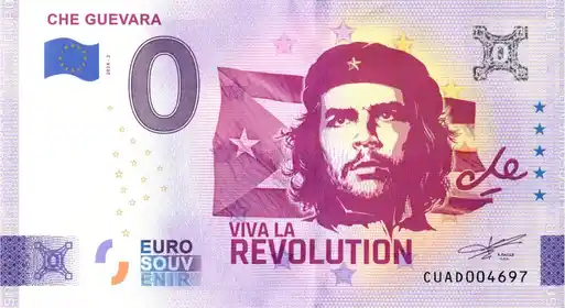 Billet 0€ CHE GUEVARA VIVA LA REVOLUTION