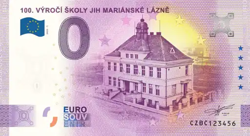 Billet 0€ 100. VÝROČÍ ŠKOLY JIH MARIÁNSKÉ LÁZNĚ
