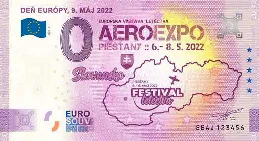 Billet 0€ DEŇ EURÓPY