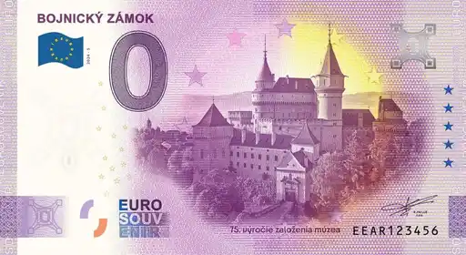 Billet 0€ BOJNICKÝ ZÁMOK 75. výročie založenia múzea