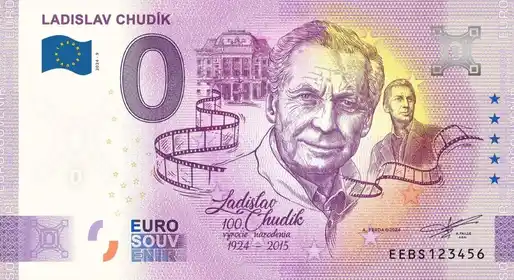 Billet 0€ LADISLAV CHUDÍK 100. výročie narodenia 1924-2015