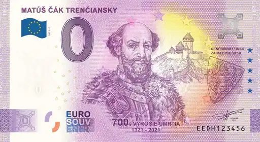 Billet 0€ MATÚŠ ČÁK TRENČIANSKY