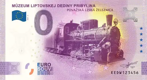 Billet 0€ MÚZEUM LIPTOVSKEJ DEDINY PRIBYLINA POVAŽSKÁ LESNÁ ŽELEZNICA