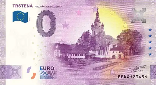 Billet 0€ TRSTENÁ 650. VÝROČIA ZALOŽENIA