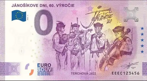 Billet 0€ JÁNOŠÍKOVE DNI