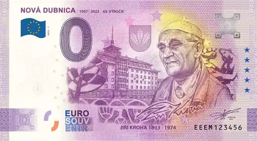Billet 0€ NOVÁ DUBNICA 1957-2022 65. VYROCIE