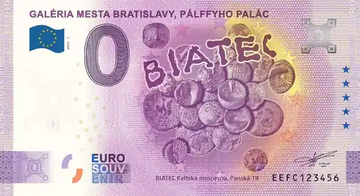 Billet 0€ GALÉRIA MESTA BRATISLAVY