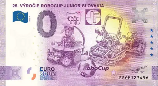 Billet 0€ 25. VÝROČIE ROBOCUP JUNIOR SLOVAKIA RoboCup