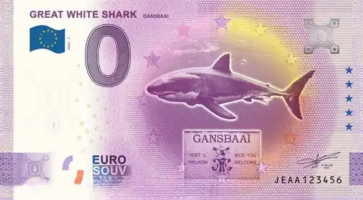 Billet 0€ GREAT WHITE SHARK GANSBAAI