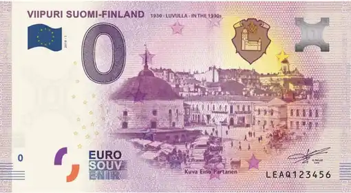 Billet 0€ VIIPURI SUOMI-FINLAND 1930 - LUVULLA - IN THE 1930s