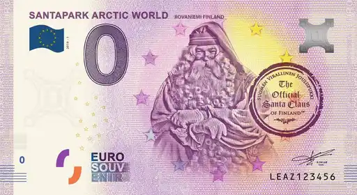 Billet 0€ SANTAPARK ARCTIC WORLD ROVANIEMI FINLAND