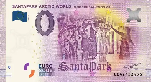 Billet 0€ SANTAPARK ARCTIC WORLD ROVANIEMI FINLAND