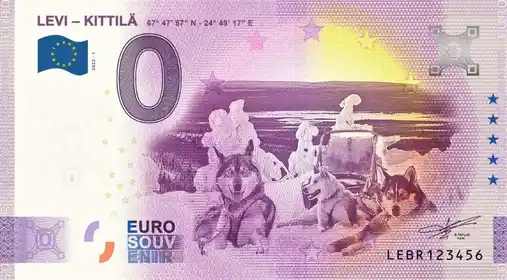 Billet 0€ LEVI - KITTILÄ 67° 47' 57