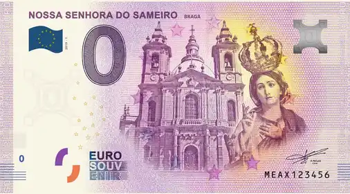Billet 0€ NOSSA SENHORA DO SAMEIRO BRAGA