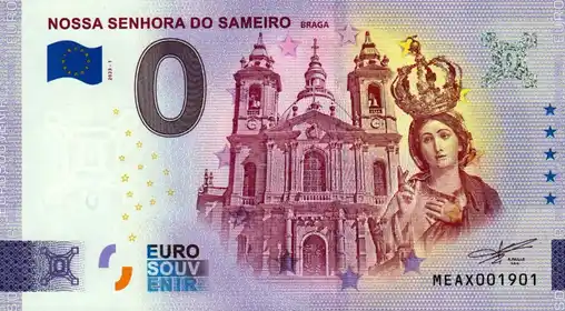 Billet 0€ NOSSA SENHORA DO SAMEIRO BRAGA