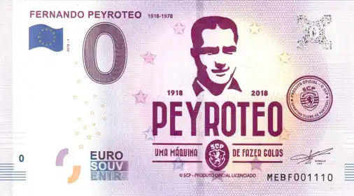 Billet 0€ FERNANDO PEYROTEO 1918 - 1978