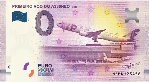 Billet 0€ PRIMEIRO VOO DO A330NEO 2018