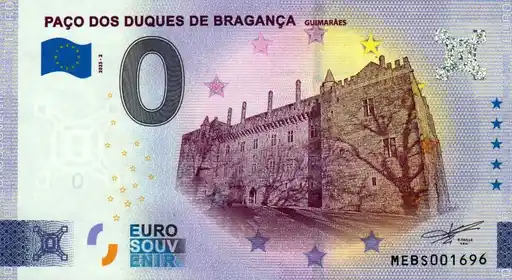Billet 0€ PAÇO DOS DUQUES DE BRAGANÇA GUIMARÃES