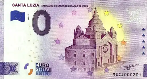 Billet 0€ SANTA LUZIA SANTUÁRIO DO SAGRADO CORAÇÃO DE JESUS
