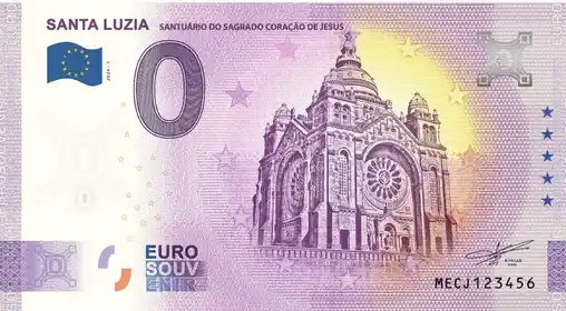 Billet 0€ SANTA LUZIA SANTUÁRIO DO SAGRADO CORAÇÃO DE JESUS