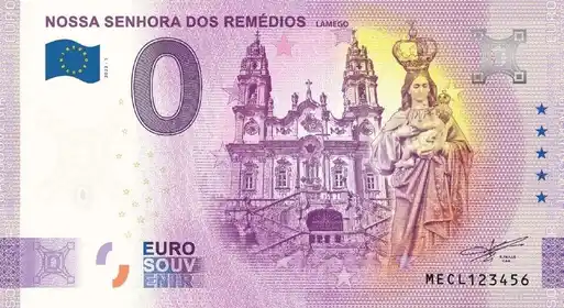 Billet 0€ NOSSA SENHORA DOS REMEDIOS LAMEGO
