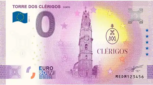 Billet 0€ TORRE DOS CLÉRIGOS PORTO