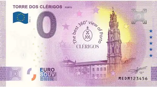 Billet 0€ TORRE DOS CLÉRIGOS PORTO