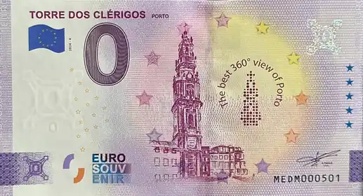 Billet 0€ TORRE DOS CLÉRIGOS PORTO The best 360° view of Porto