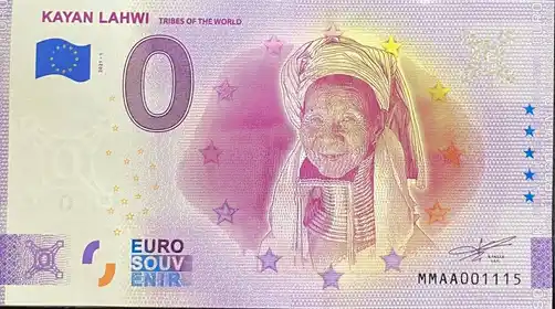 Billet 0€ KAYAN LAHWI TRIBES OF THE WORLD