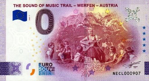 Billet 0€ THE SOUND OF MUSIC TRAIL - WERFEN - AUSTRIA