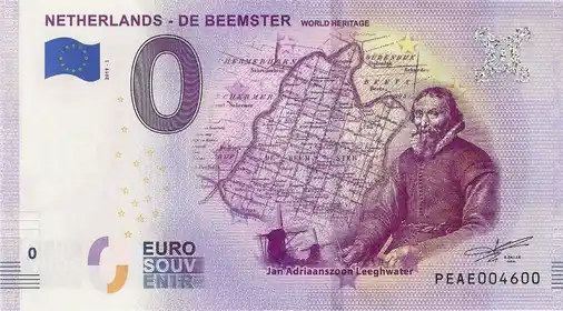 Billet 0€ NETHERLANDS - DE BEEMSTER WORLD HERITAGE