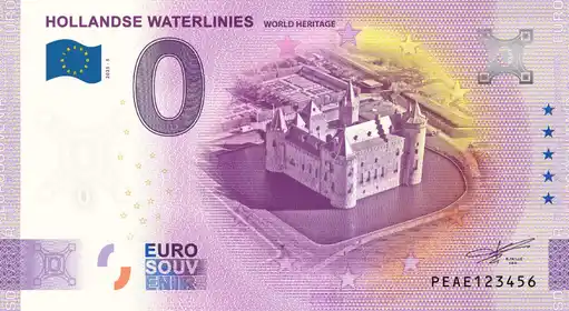 Billet 0€ HOLLANDSE WATERLINIES WORLD HERITAGE