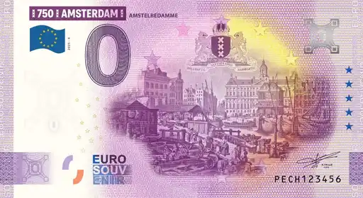 Billet 0€ 750 AMSTERDAM AMSTELREDAMME