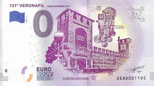 Billet 0€ 131a VERONAFIL 2325 NOVEMBRE 2018