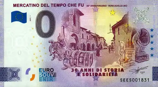 Billet 0€ MERCATINO DEL TEMPO CHE FU 30° ANNIVERSARIO - RONCADELLE (BS)